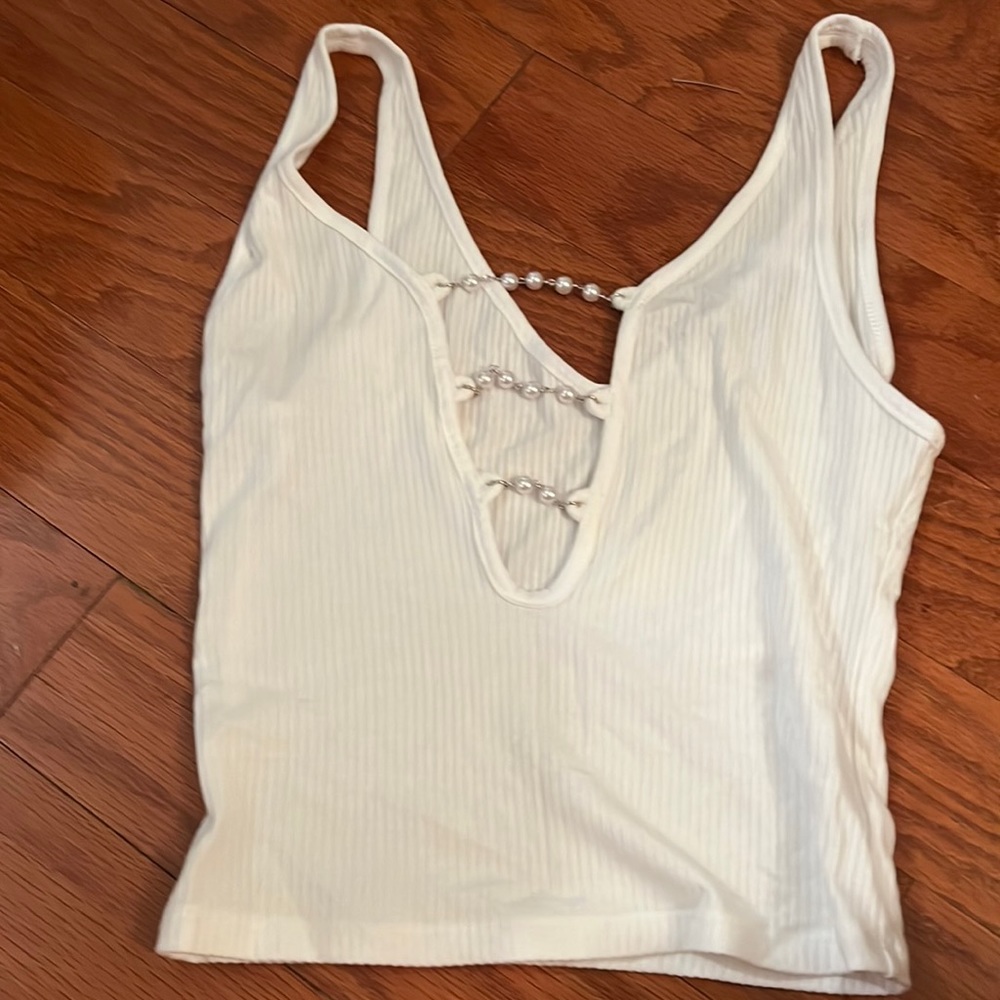 LF emma and Sam pearl tank top